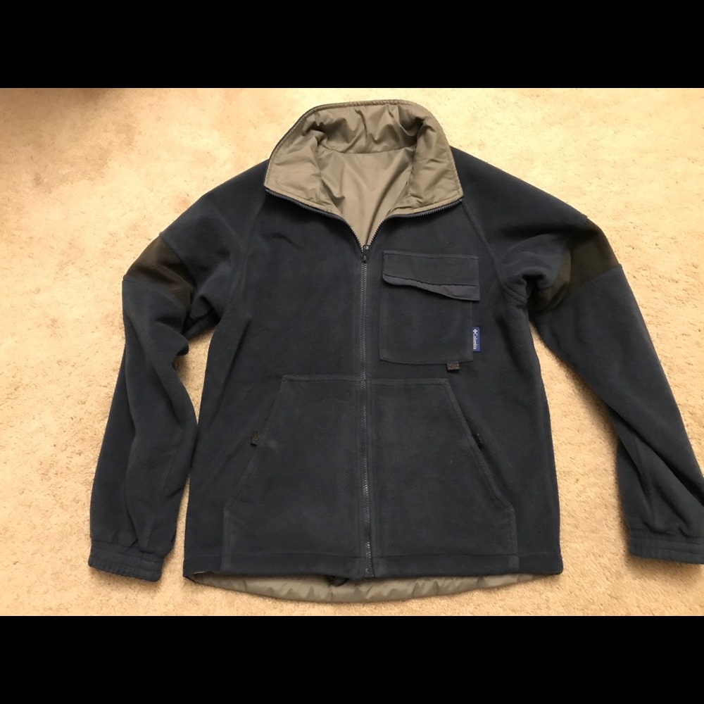 Men’s Columbia reversible jacket (S/M)